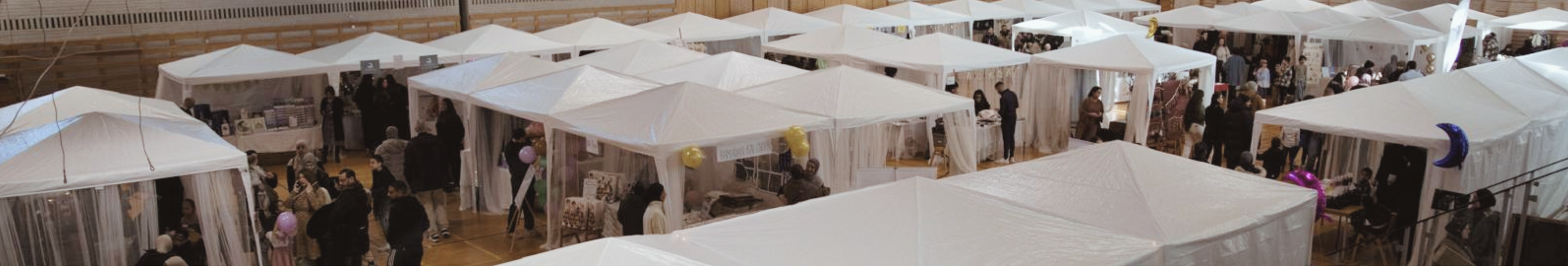 Pavilloner i Ramadan Souk